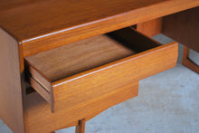 Load image into Gallery viewer, Mid Century teak dressing table by William Lawrence, Nottingham, England, circa 1960s.
