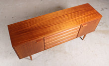 Load image into Gallery viewer, Mid Century mahogany and rosewood sideboard by White &amp; Newton, Portsmouth, circa 1950s.
