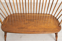 Load image into Gallery viewer, Midcentury Curved Spindle Back Sofa c.1960
