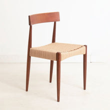 Load image into Gallery viewer, Midcentury Danish Teak Dining Chairs by Arne Hovmand Olsen c.1960
