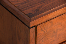 Load image into Gallery viewer, A Mid Century floating rosewood sideboard by Robert Heritage.
