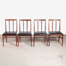 Load image into Gallery viewer, Set of 4 Mid Century afromosia dining chairs by Younger, England, circa 1960s
