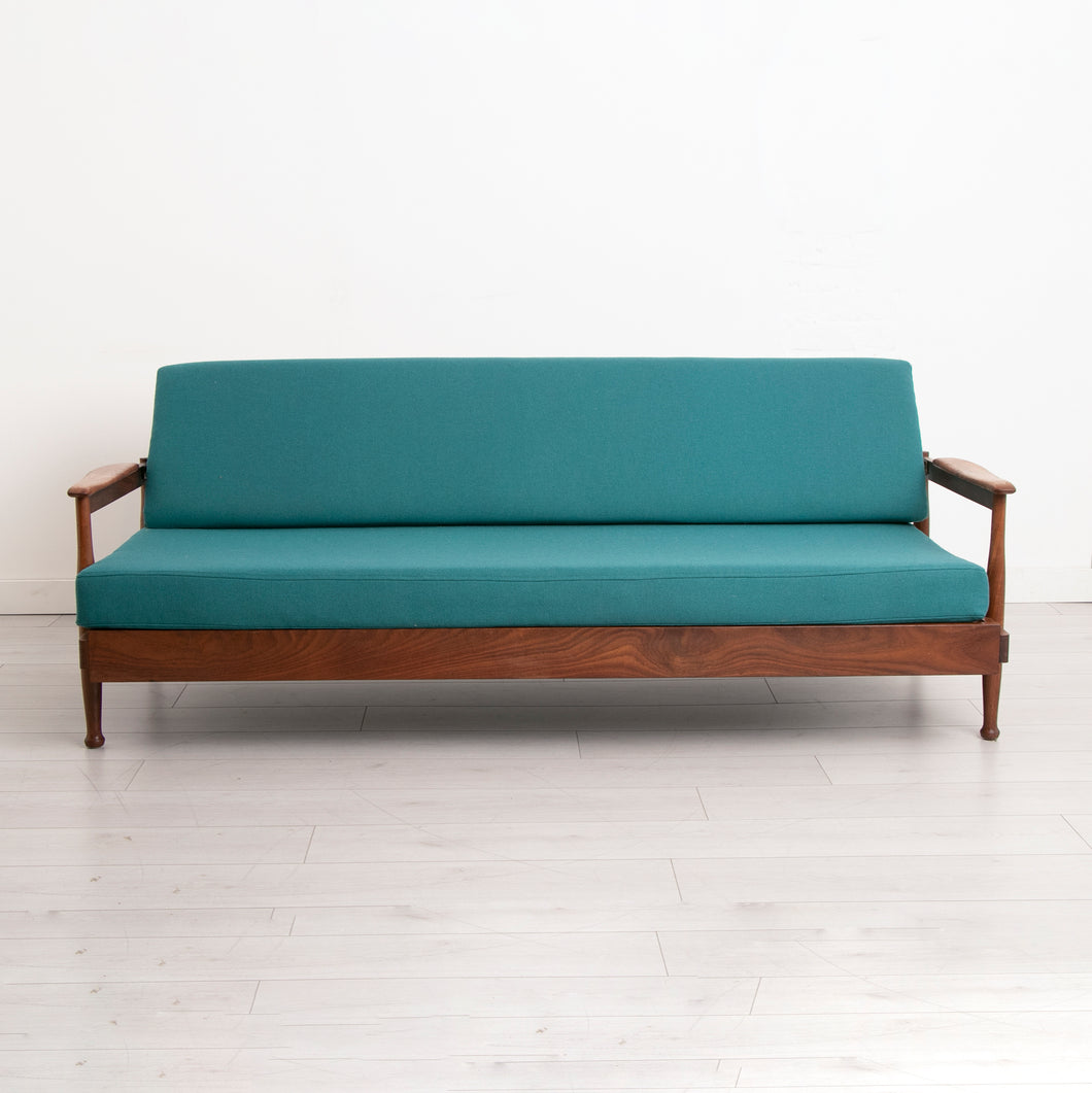 Midcentury Teak & Afrormosia Day Bed by Guy Rogers c.1960
